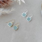 Florence Earring - amazonite