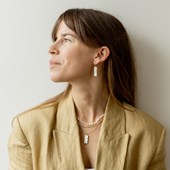 Sarah Earrings - mother of pearl