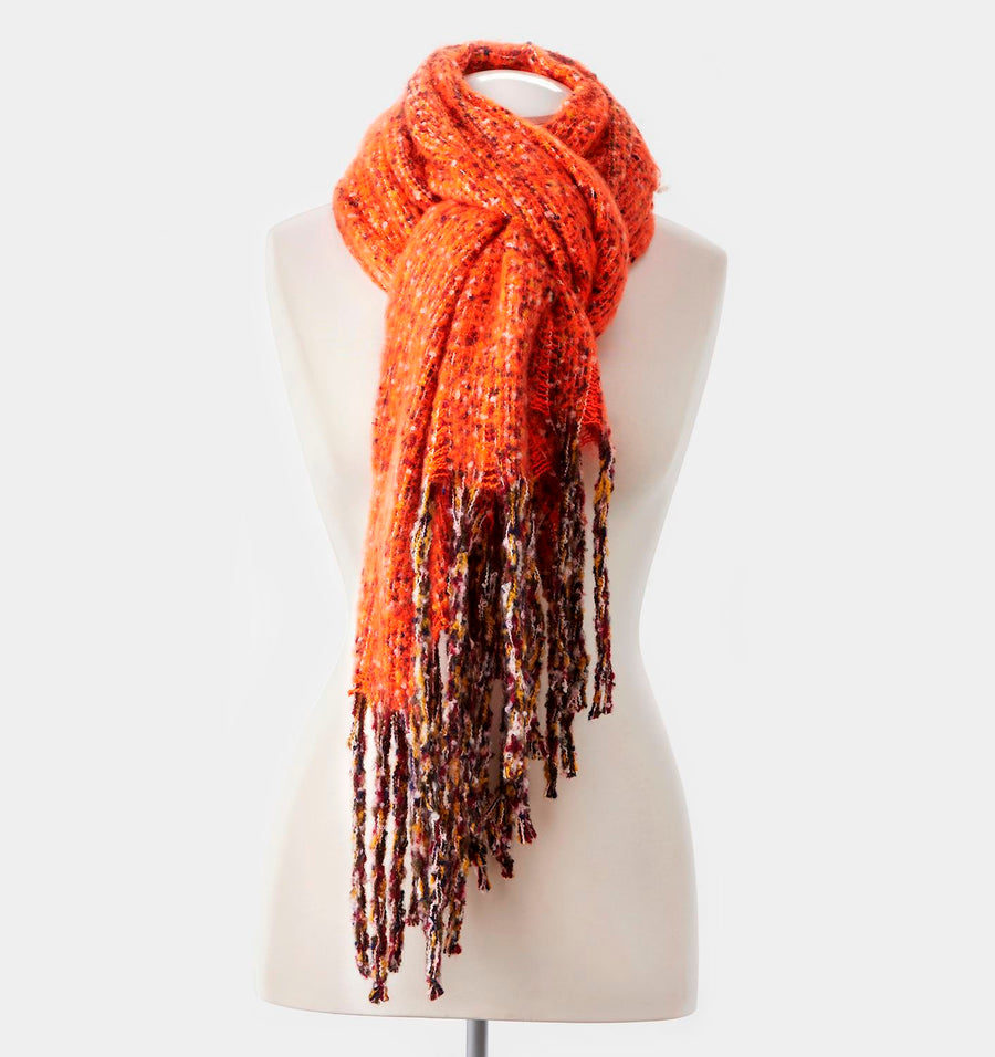 Chunky Fringe Scarf